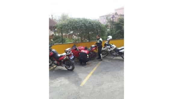 ’Dur’ İhtarına Uymayan Sürücünün Motosikleti Çalıntı Çıktı