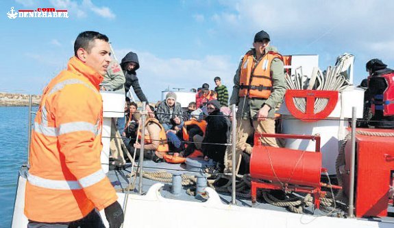 Enez’de tekne battı bir bebek can verdi