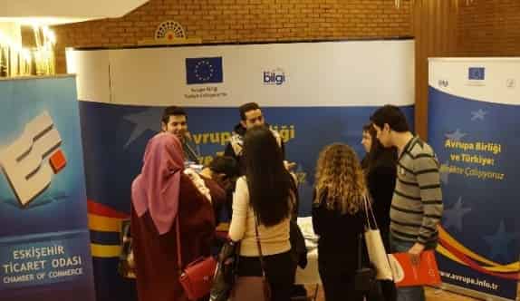 Eskişehir AB Bilgi Merkezi, Stant İle Çalışmalarını Tanıttı