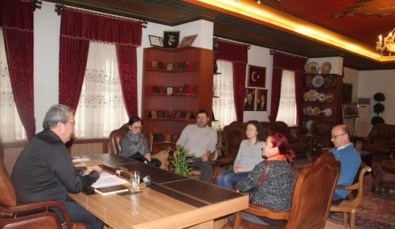 Gazi Üniversitesi Mimarlık Fakültesi Öğretim Üyeleri’nden Ünver’e Ziyaret