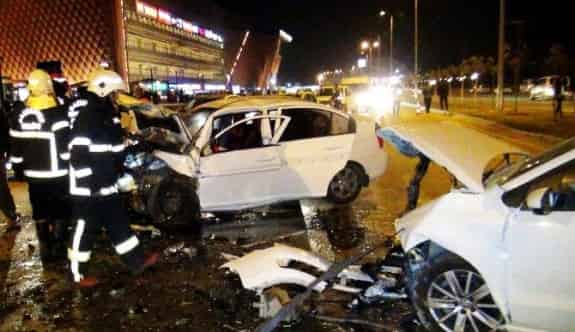 Gaziantep’te Trafik Kazası: 3 Yaralı
