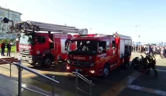 Giresun Valiliği Binasında Deprem, Yangın Ve Tahliye Tatbikatı