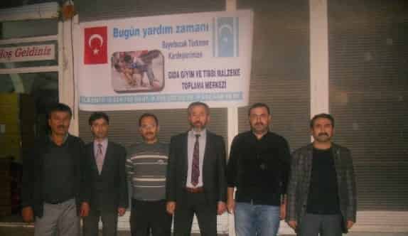Gölbaşı’nda Türkmenlere Yardım Kampanyası Başlatıldı