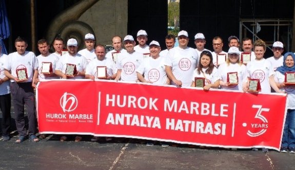 Hurok Marble’den 35 Çalışanına Anlamlı Plaket