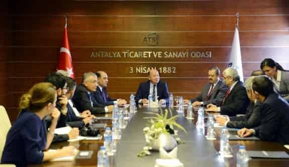 Irak Heyeti’nden ATSO’ya Ziyaret