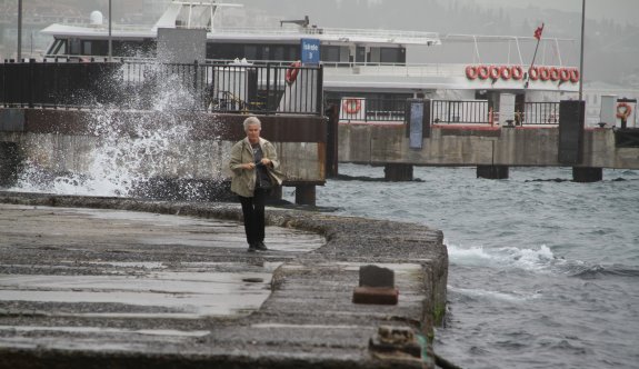 İstanbul’da lodos etkili oldu