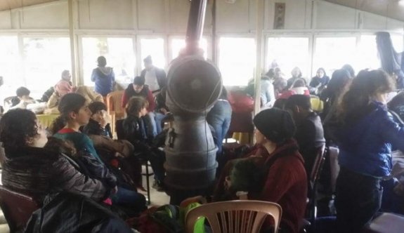 Kaçak Göçmenleri Kazdağları’na Bıraktılar