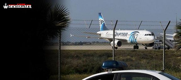 Kıbrıs'taki uçak kaçırma krizi sona erdi