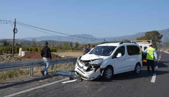 Köyceğiz’ De Trafik Kazası; 1 Yaralı