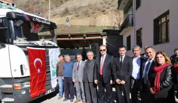 Kürtün’den Bayırbucak Türkmenlerine Yardım
