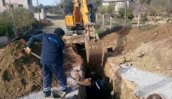 Manavgat’ta Kanalizasyonsuz Sokak Kalmıyor