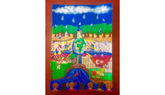 Mehmet Ali Coşkun, Su Ve Enerji Konulu Resim Yarışmasında Bölge Birincisi Oldu
