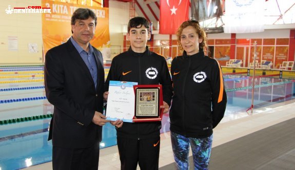 Mersinli Yüzücünün Büyük Başarısı