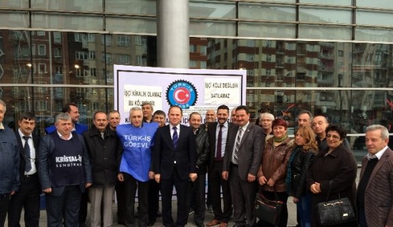 MHP’den Türk- İş Kampanyasına Destek Ziyareti