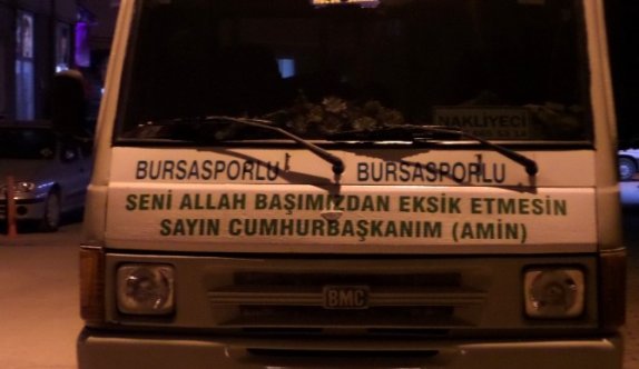 Nakliyecinin Erdoğan Sevgisi