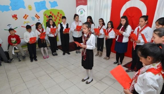 Öğrenciler, Çanakkale Ruhunu Canlandırdı