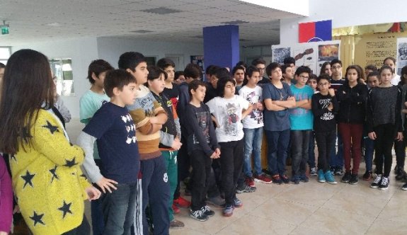 Öğrenciler Çanakkale’yi Okullarında Yaşadı