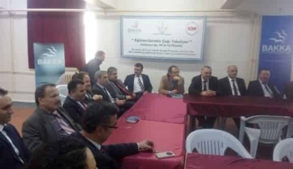 Okul Müdürlerine Eğitim Semineri Devam Ediyor