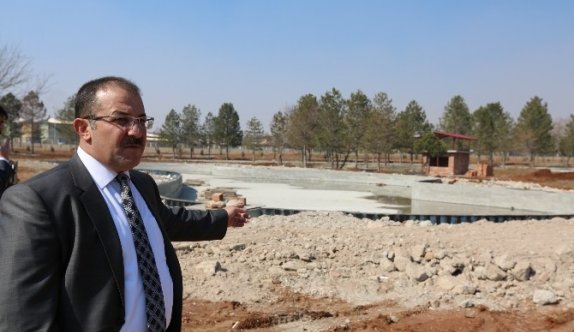 Rabia Parkı Çalışmaları Devam Ediyor