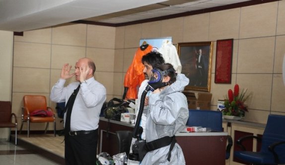 Sağlık Çalışanlarına Kbrn Farkındalık Eğitimi Verildi