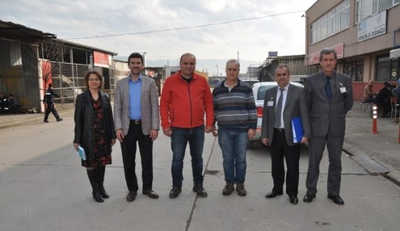 Sanayi Sitesi Esnafı Bilgilendirildi