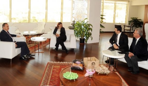 Türk Eğitim Derneği’den Başkan Çerçioğlu’na Ziyaret