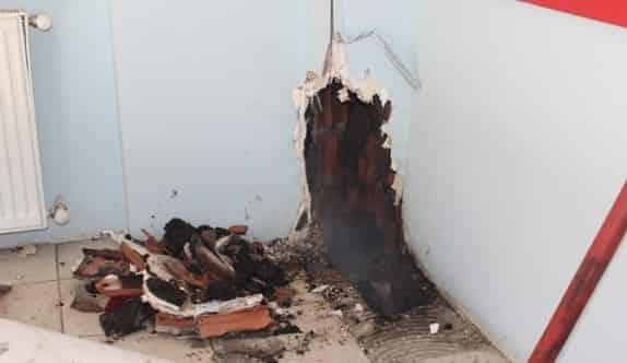 Ünye’de Yangın Paniği