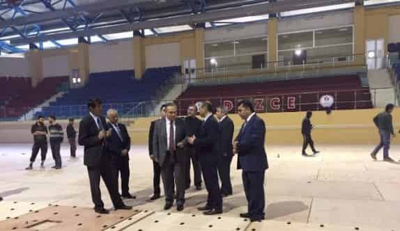 Vali Ali Fidan Spor Yatırımlarını İnceledi