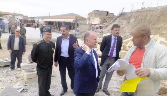 Vali Ceylan, Kaymaklı’da Yer Altı Kentsel Tasarım Projesini İnceledi