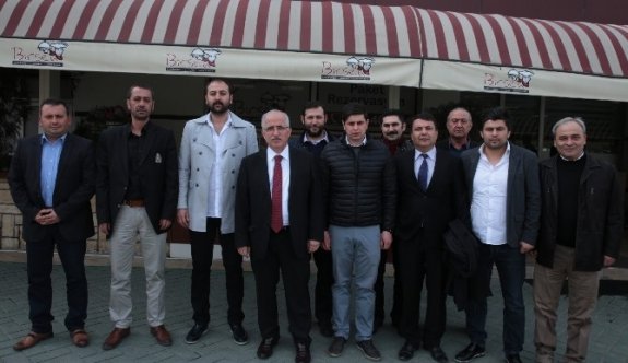 Vali Tuna, Eskişehirspor Taraftarlar Birliği’nin Tribün Liderleri İle Buluştu