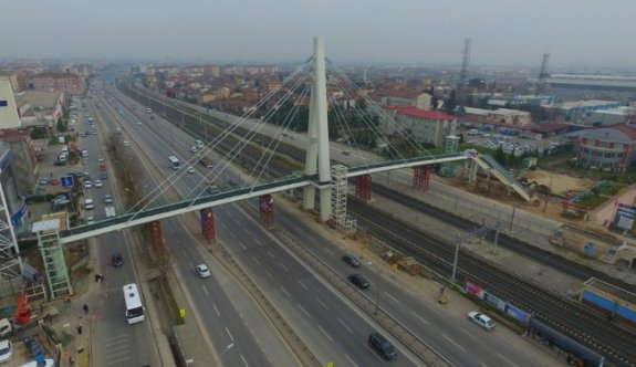 Valilik Üst Geçidi Tamamlanmak Üzere