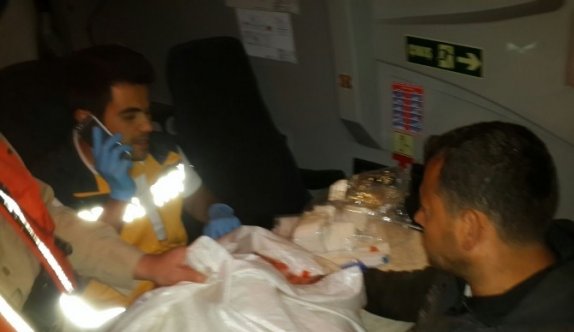 Yaralı Balıkçıyı Sahil Güvenlik Kurtardı