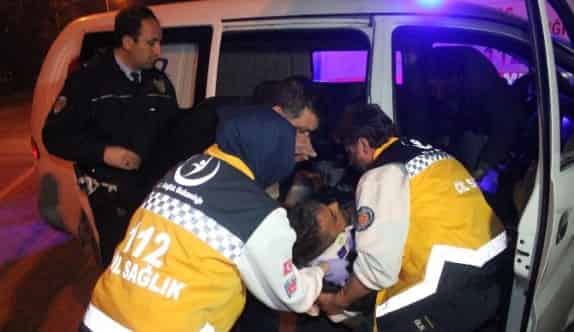 Yarım Saatte İki Kaza Yaptı