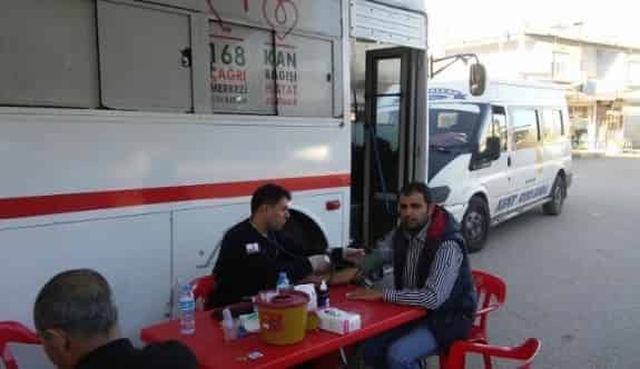 Yavuzeli’nde Kan Bağışı Kampanyası Düzenlendi