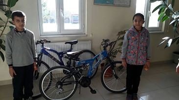 Yaz Kuran Kurslarını Birincilikle Bitirenlere Bisiklet Hediye Edildi