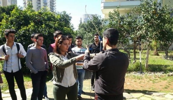 YGS Stresini Ok Atarak Giderdiler