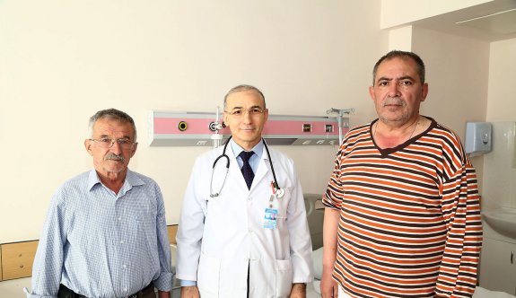 Yüzde 100 tıkalı kalp damarları başarıyla açıldı