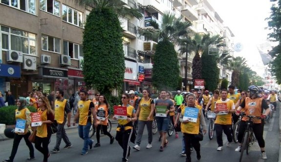 Aydın TEMA’dan Bisikletli Termik Santral Tepkisi