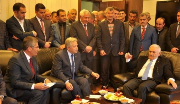 Bakan Binali Yıldırım Suşehrini Ziyaret Etti