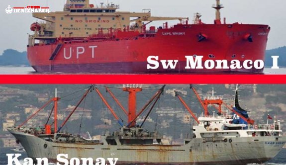 Boğazda Tanker ile Koster Çarpıştı