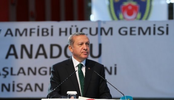 Çok Maksatlı Amfibi Hücum Gemisi Anadolu’nun İnşa Başlangıç Töreni