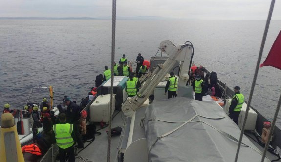 Ege&#039;de göçmenleri Romen polisi kurtardı