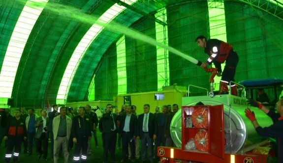 Ereğli’de Yangın Söndürme Tankeri Dağıtıldı