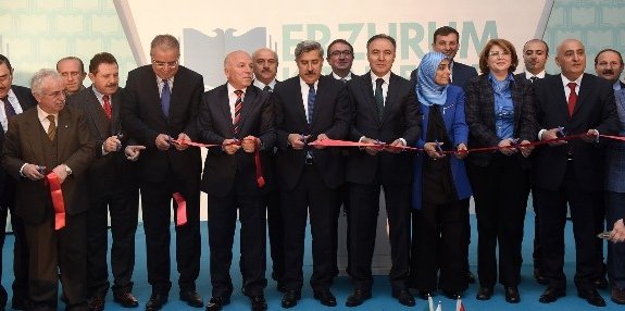 Erzurum Kitap Fuarı Açıldı