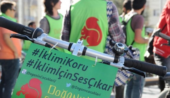 İklim Değişikliğine Farkındalık İçin Pedal Çevirdiler