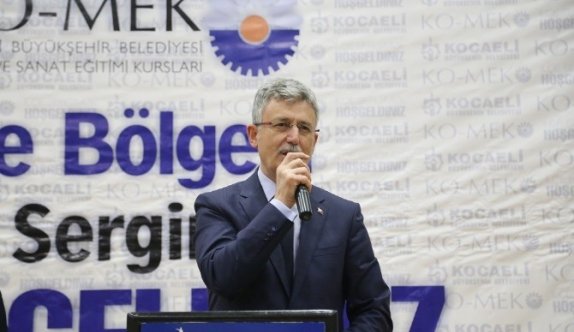 Ko-mek Kursiyerleri Sezon Sonu Sergisi Gölcük’te Açıldı