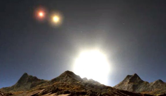 Üç güneşli gezegen keşfedildi