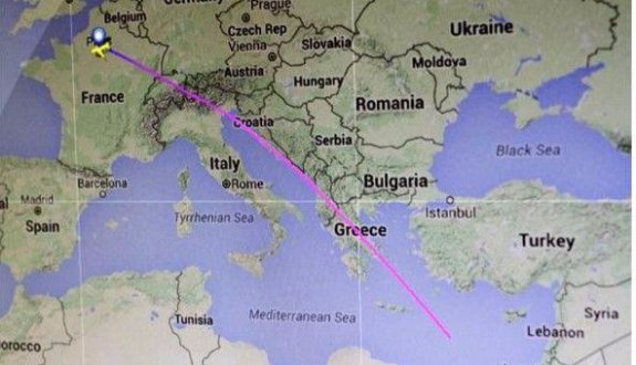 Akdeniz'de facia... Mısır yolcu uçağı düştü