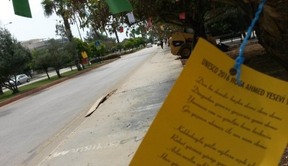 Akdeniz Üniversitesi’nde Yesevi Ağaçları Oluşturuldu