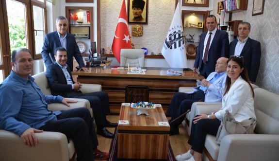 Balya Belediyesine Anlamlı Ziyaret